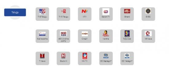 Telugu Channels In ZIng Digital 99