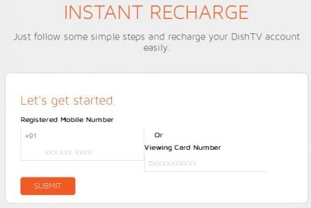 dish tv instant recharge dish tv instant recharge
