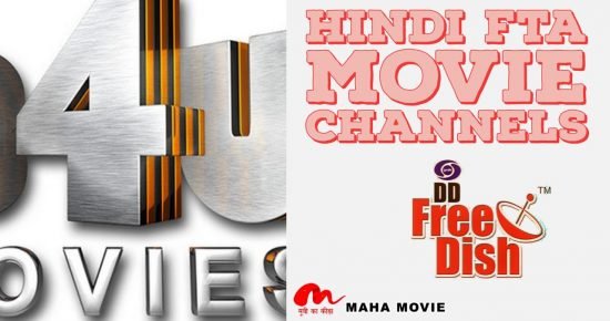 DD Free Dish FTA Hindi Movie Channels
